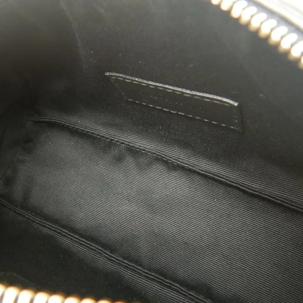 Saint Laurent Mini Quilted Lambskin Sade Tube Bag Black Leather Very good - Box View