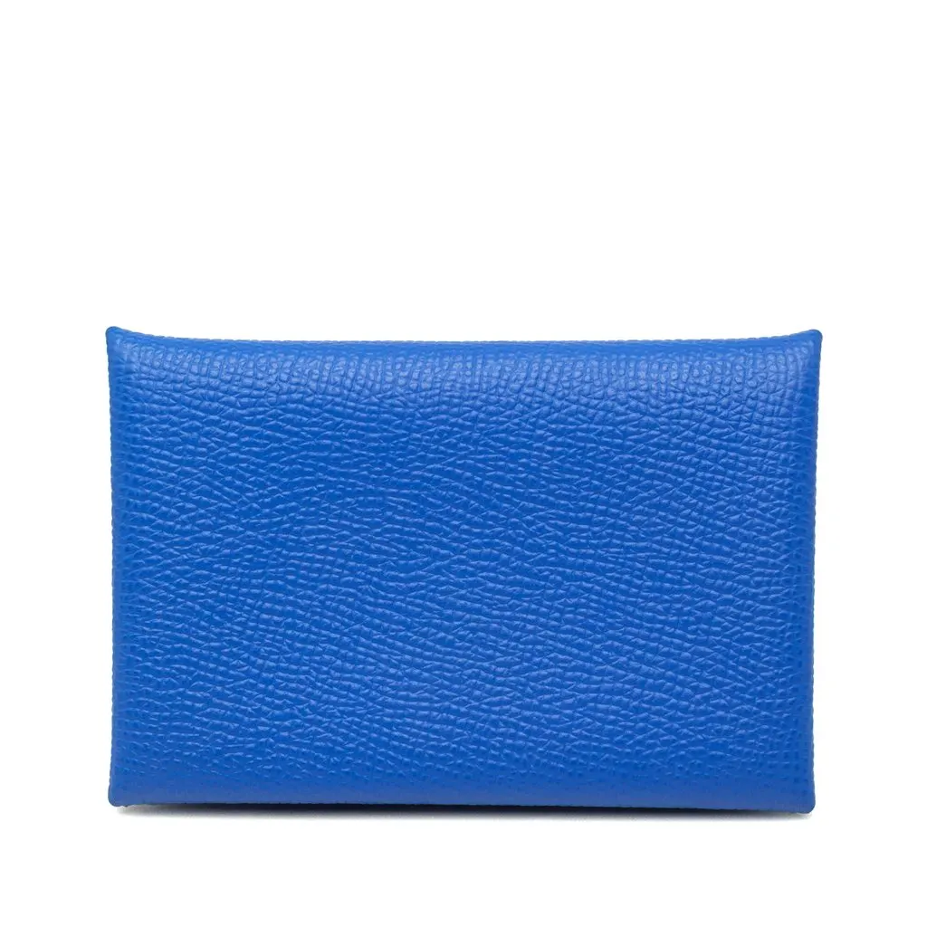 Hermès Epsom Calvi Card Holder
