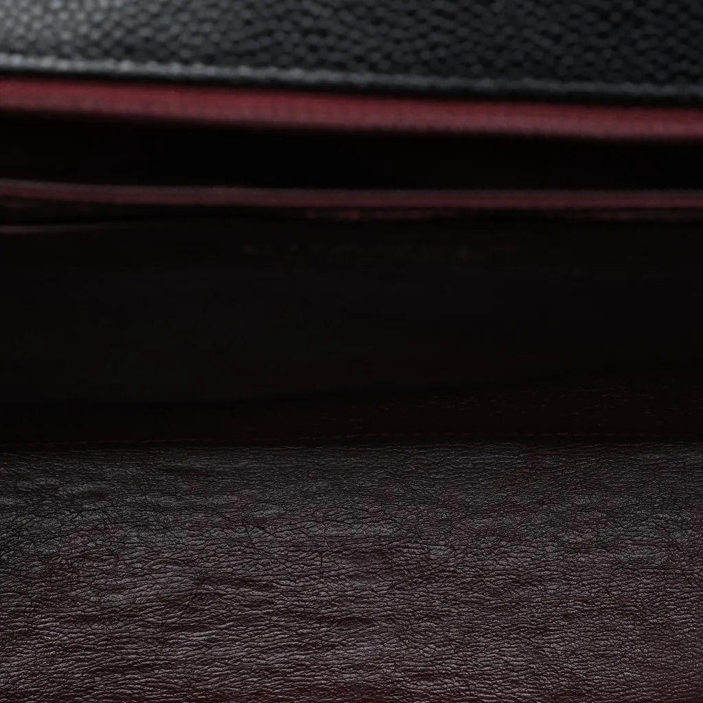 Chanel Jumbo Classic Caviar Single Flap Black Leather Very good - Model View