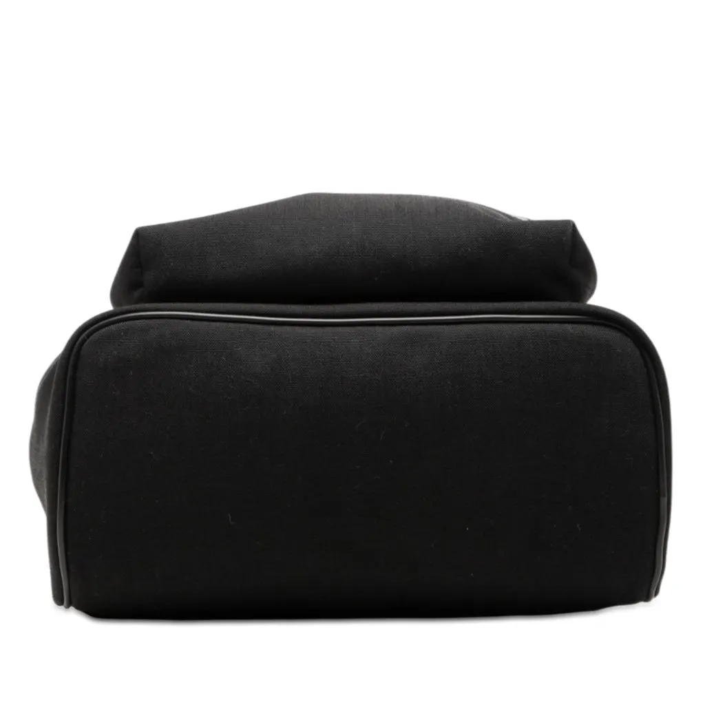 Saint Laurent Canvas City Backpack Black Very good - Inside View