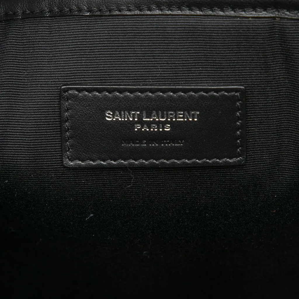 Saint Laurent Canvas City Backpack Black Very good - Box View