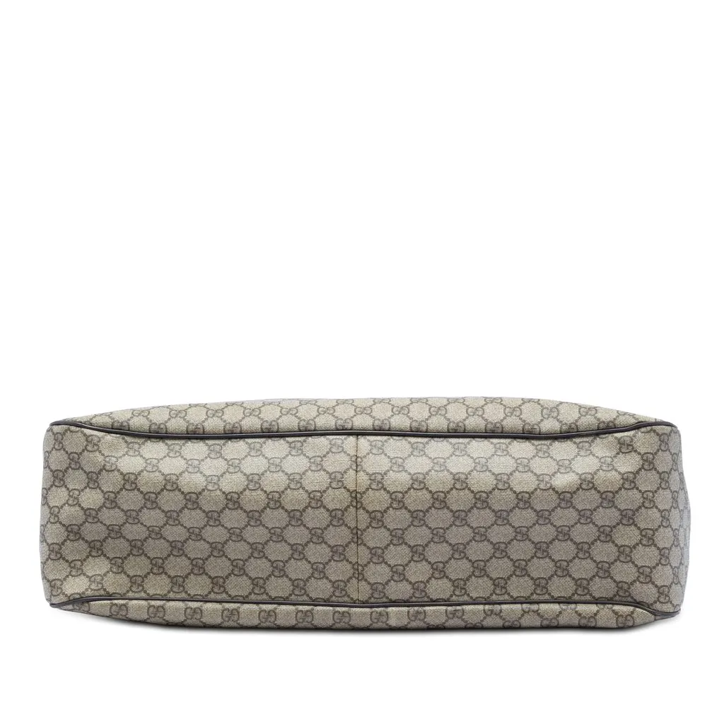 Gucci XL GG Supreme Travel Bag Beige Very good - Inside View