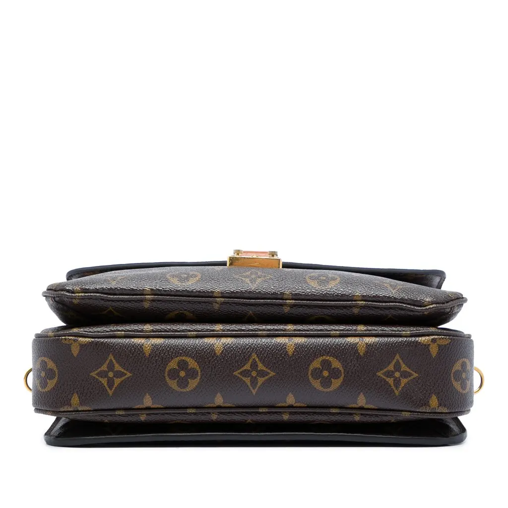 Louis Vuitton Monogram Pochette Metis Brown Very good - Inside View