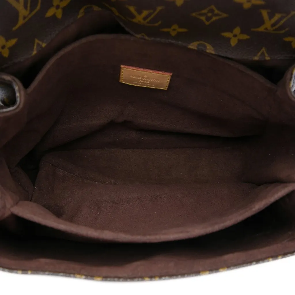 Louis Vuitton Monogram Pochette Metis Brown Very good - Model View