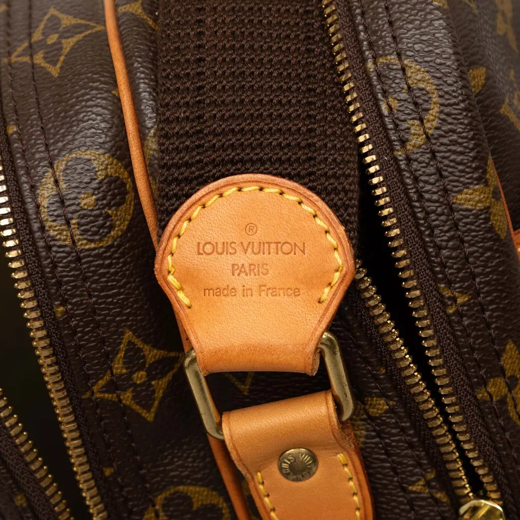 Louis Vuitton Monogram Reporter GM Brown Canvas Very good - Box View