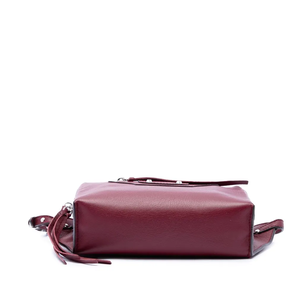 Balenciaga Calfskin Papier Belt Bag Red Leather Very good - Inside View