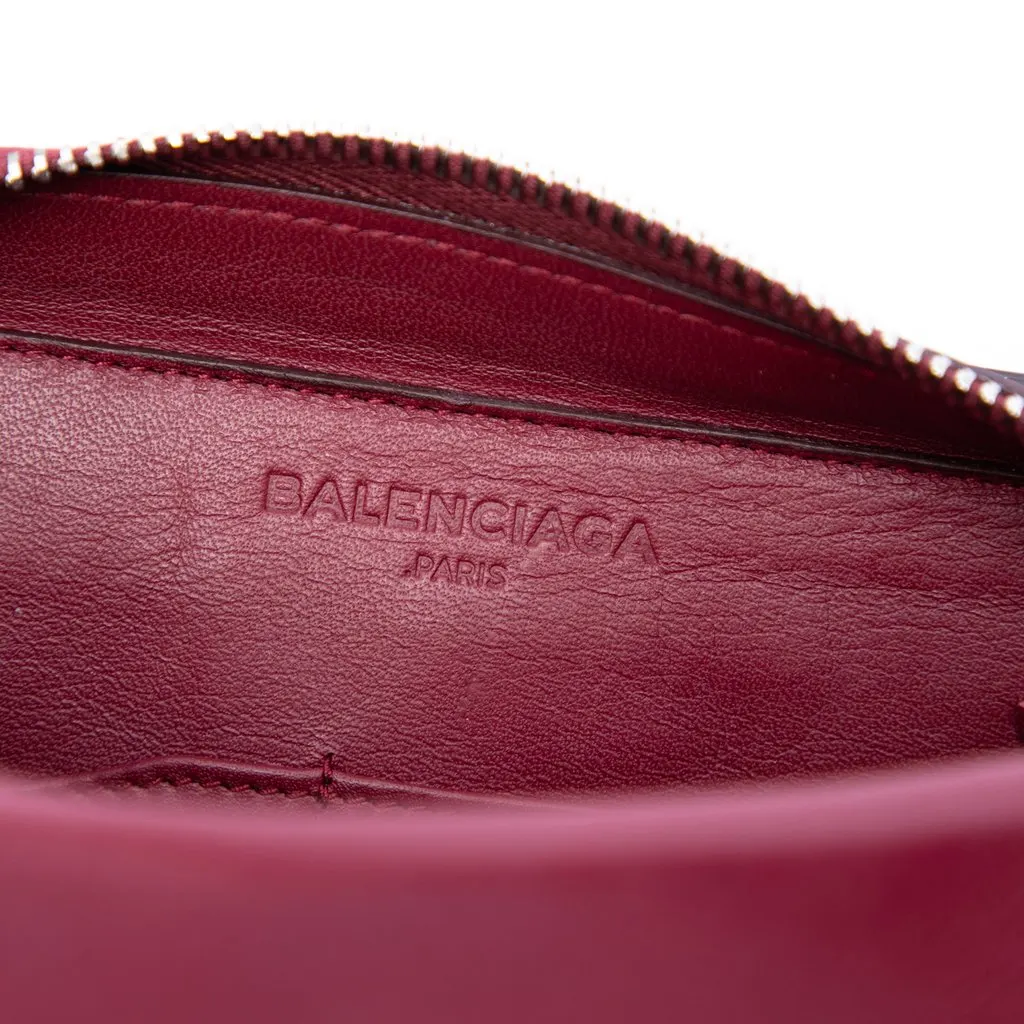 Balenciaga Calfskin Papier Belt Bag Red Leather Very good - Box View