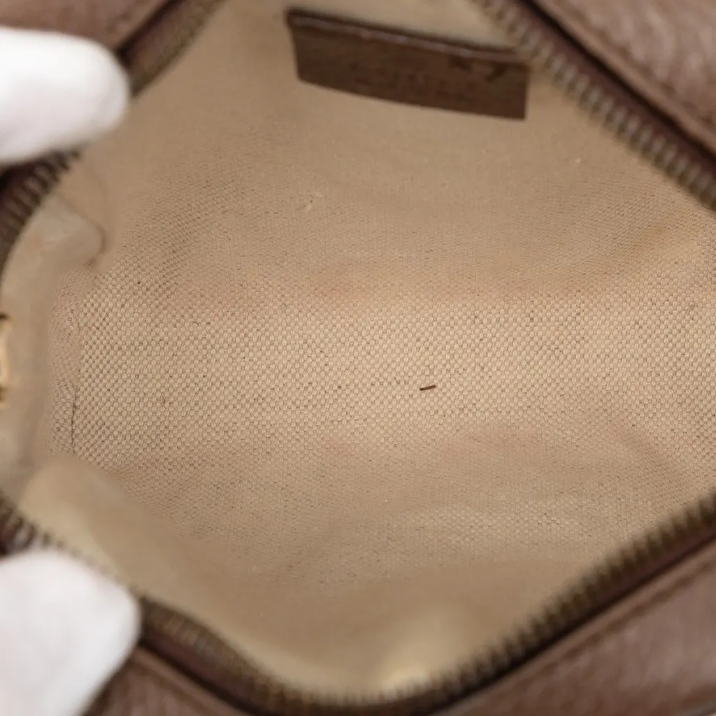 Gucci Mini GG Supreme Web Ophidia Crossbody Beige Very good - Model View