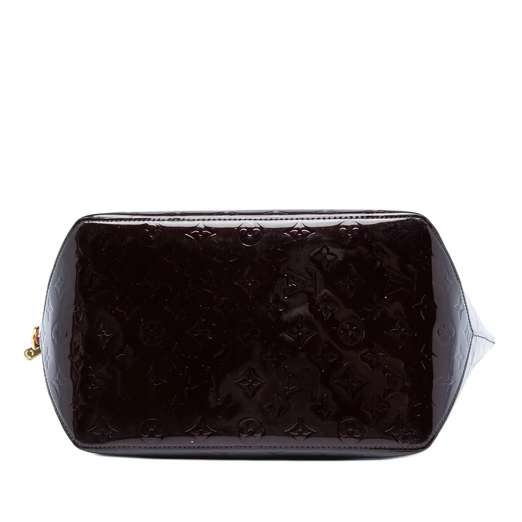 Louis Vuitton Monogram Vernis Bellevue GM Purple Leather Very good - Inside View