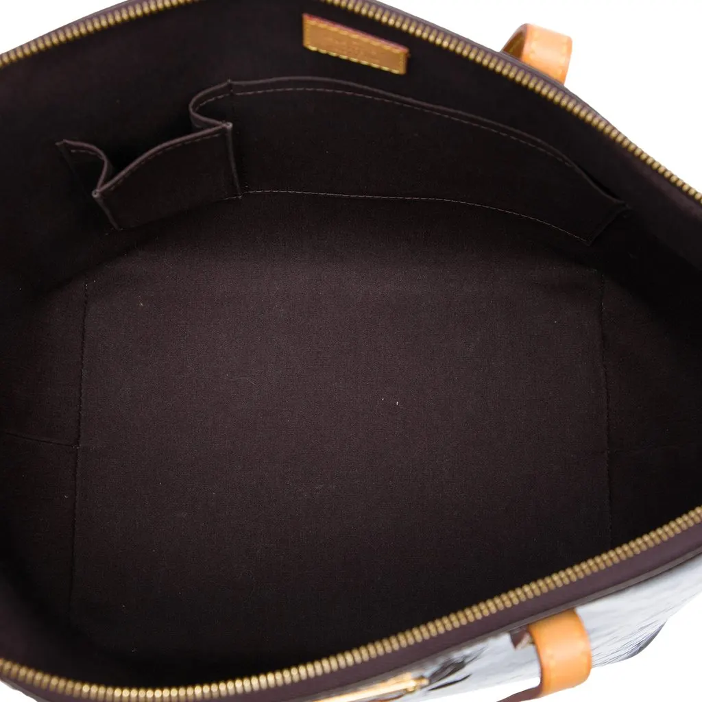 Louis Vuitton Monogram Vernis Bellevue GM Purple Leather Very good - Model View