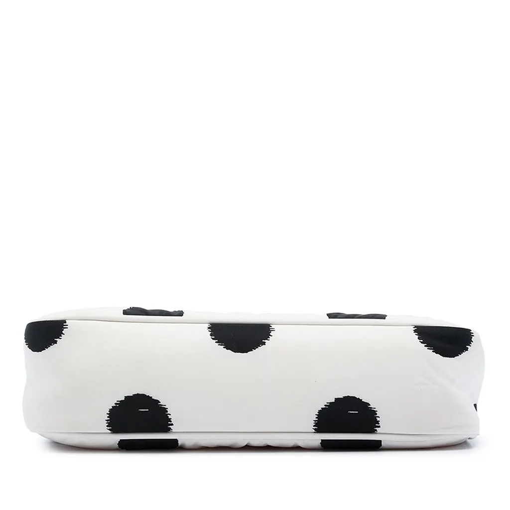 Prada Mini Re Nylon Polka Dot Re Edition 2000 Shoulder Bag White Very good - Inside View
