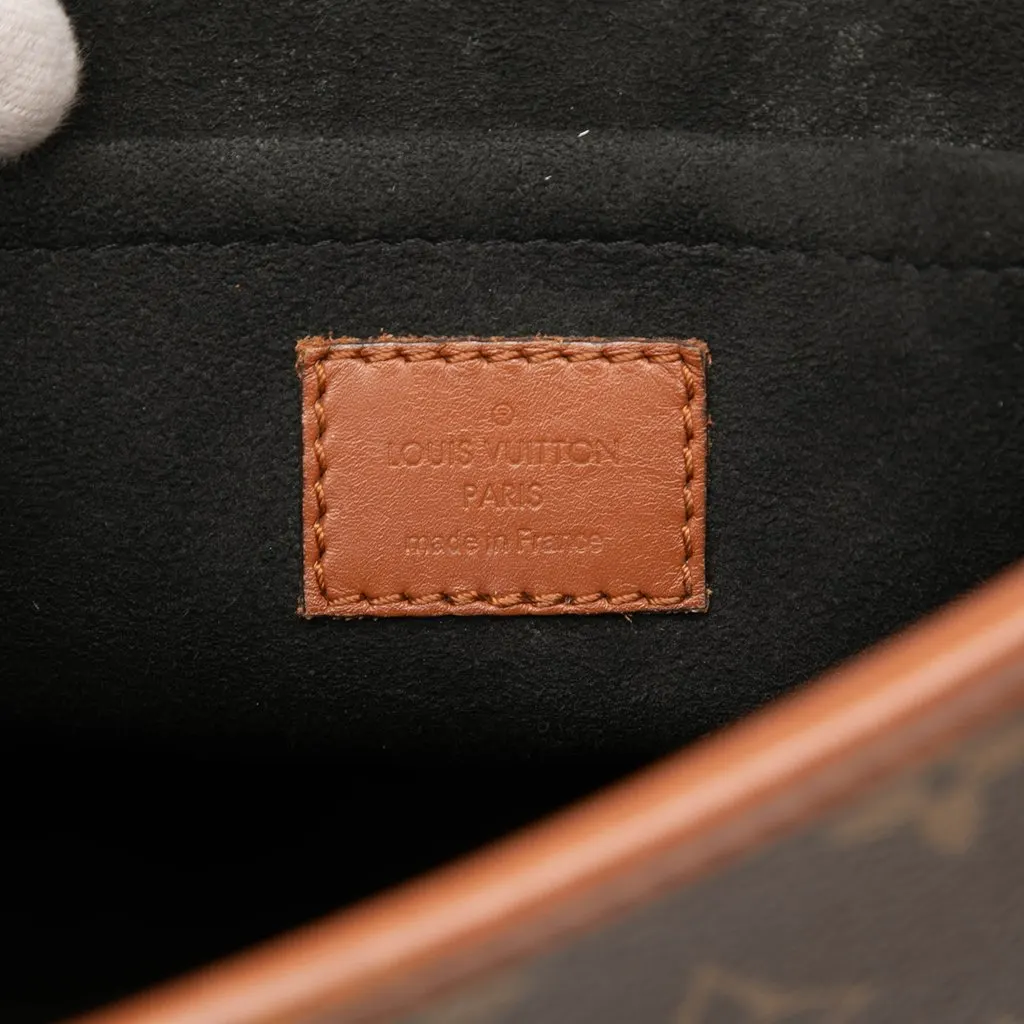 Louis Vuitton Monogram Reverse Dauphine Backpack PM Brown Canvas Good - Box View