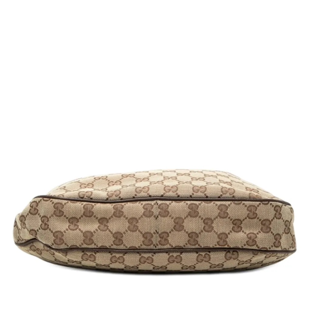 Gucci GG Canvas Web Crossbody Beige Very good - Inside View