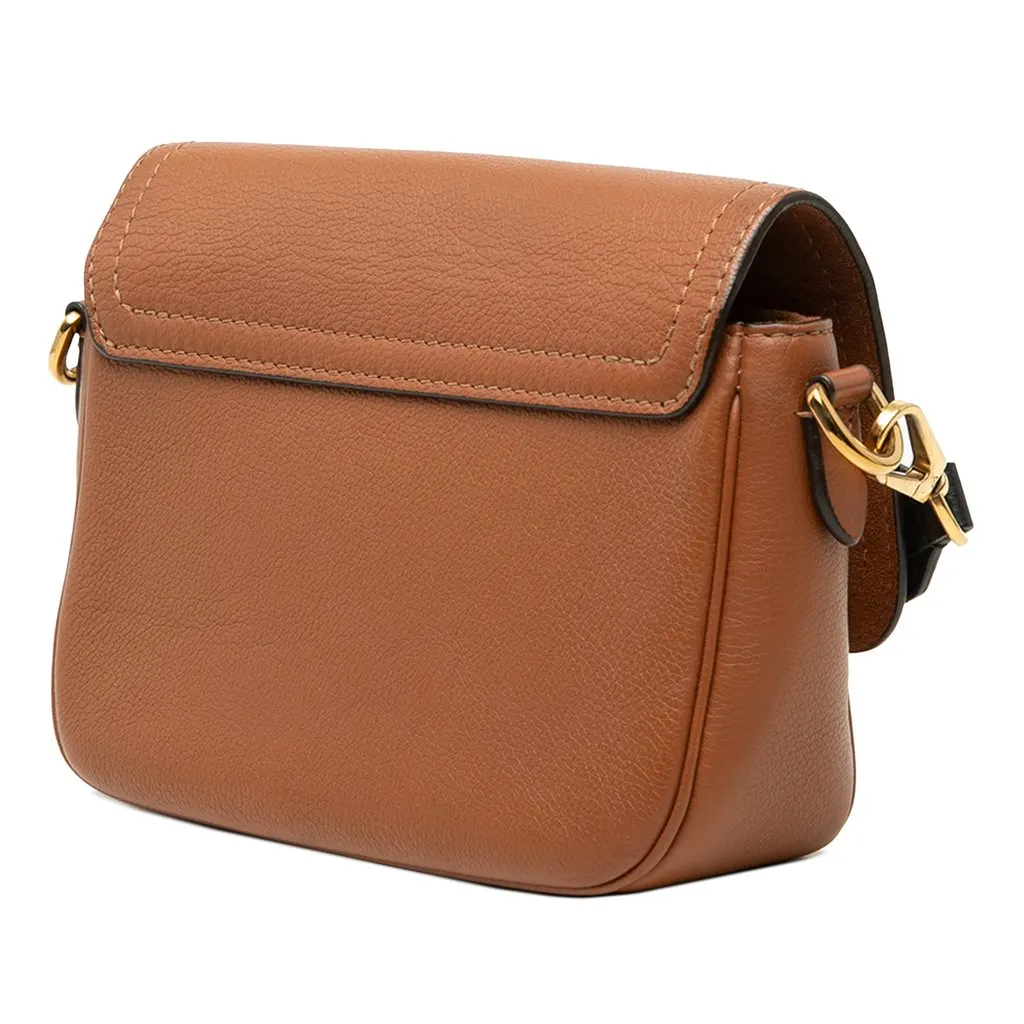 Louis Vuitton Grained Calfskin Lockme Tender Brown Leather Very good - Back View