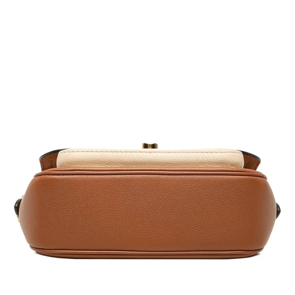Louis Vuitton Grained Calfskin Lockme Tender Brown Leather Very good - Inside View