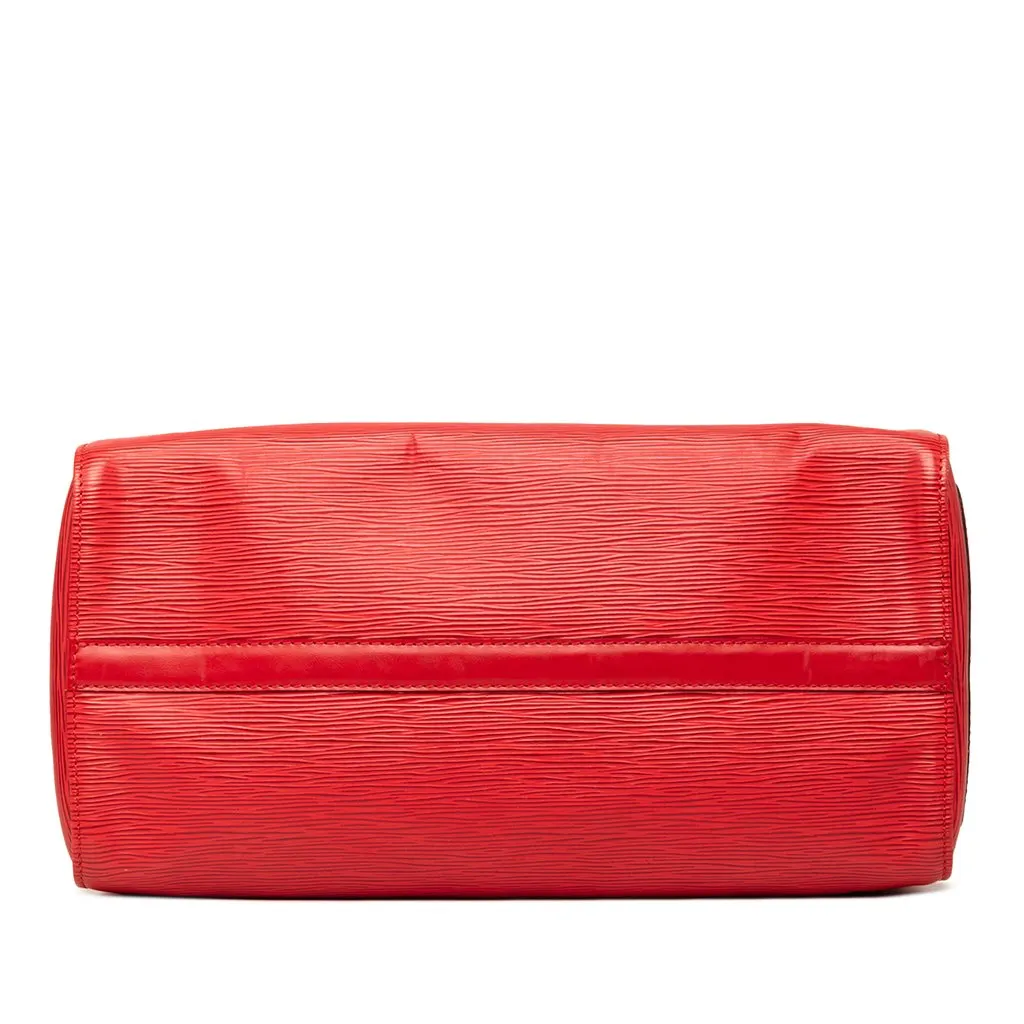 Louis Vuitton Epi Speedy 35 Red Leather Very good - Inside View