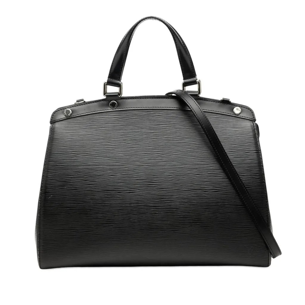 Louis Vuitton Epi Brea MM Black Leather Very good - Front View