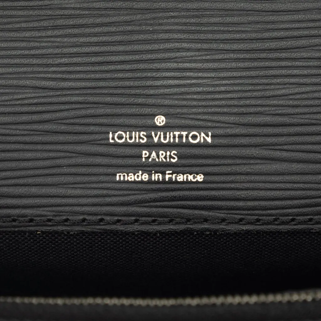 Louis Vuitton Epi Neo Belaia Clutch Black Leather Very good - Box View