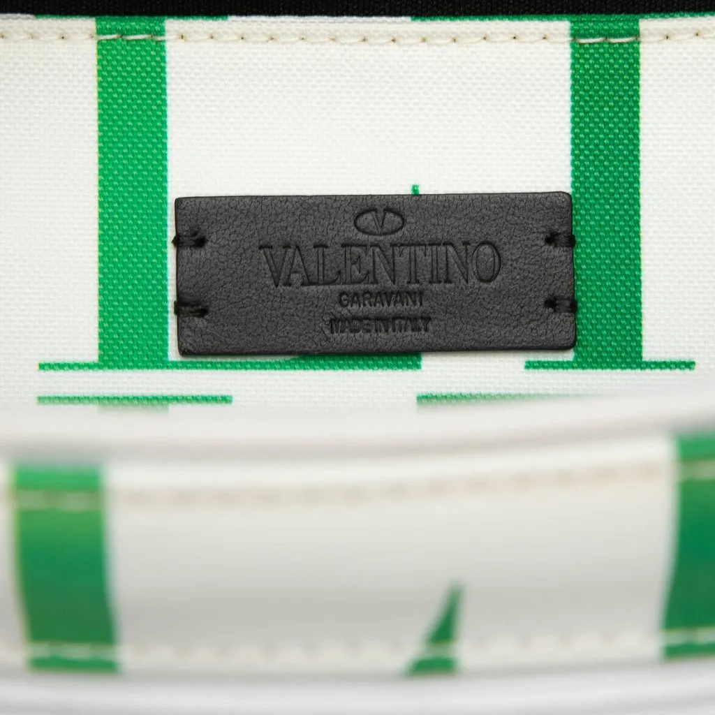 Valentino Nylon VLTN Times Belt Bag White Very good - Box View