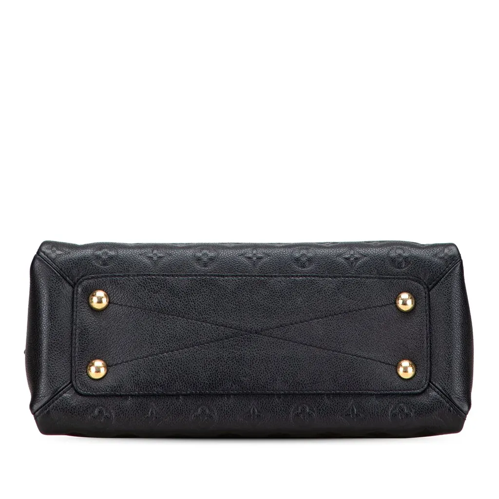 Louis Vuitton Monogram Empreinte Vosges MM Black Leather Good - Inside View