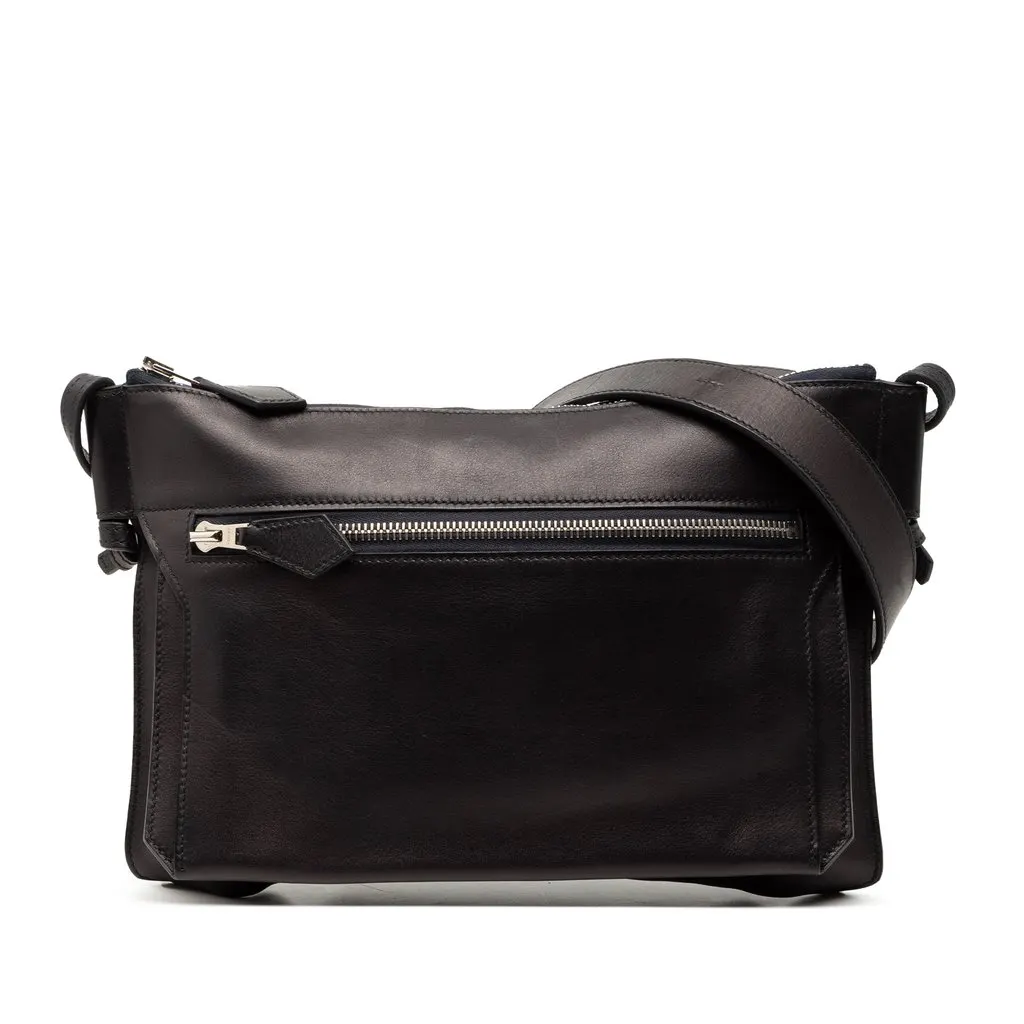 Hermès Evercolor Ultrapla GM Black Leather Very good - Front View