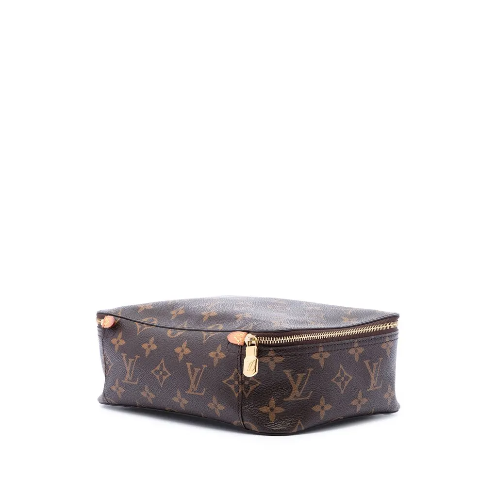 Louis Vuitton Monogram Packing Cube MM Brown Very good - Back View