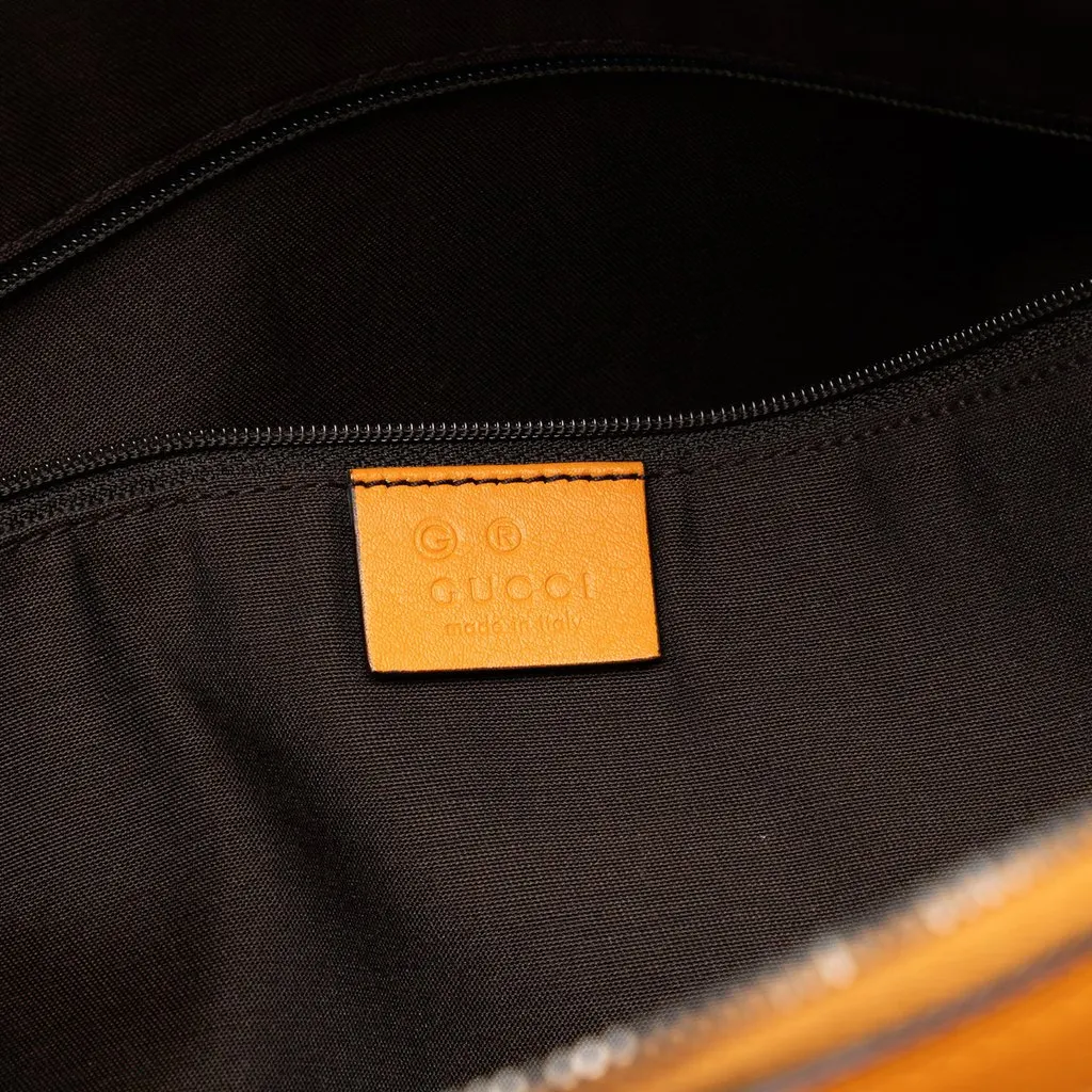 Gucci Medium Microguccissima GG Charm Dome Satchel Orange Leather Very good - Box View