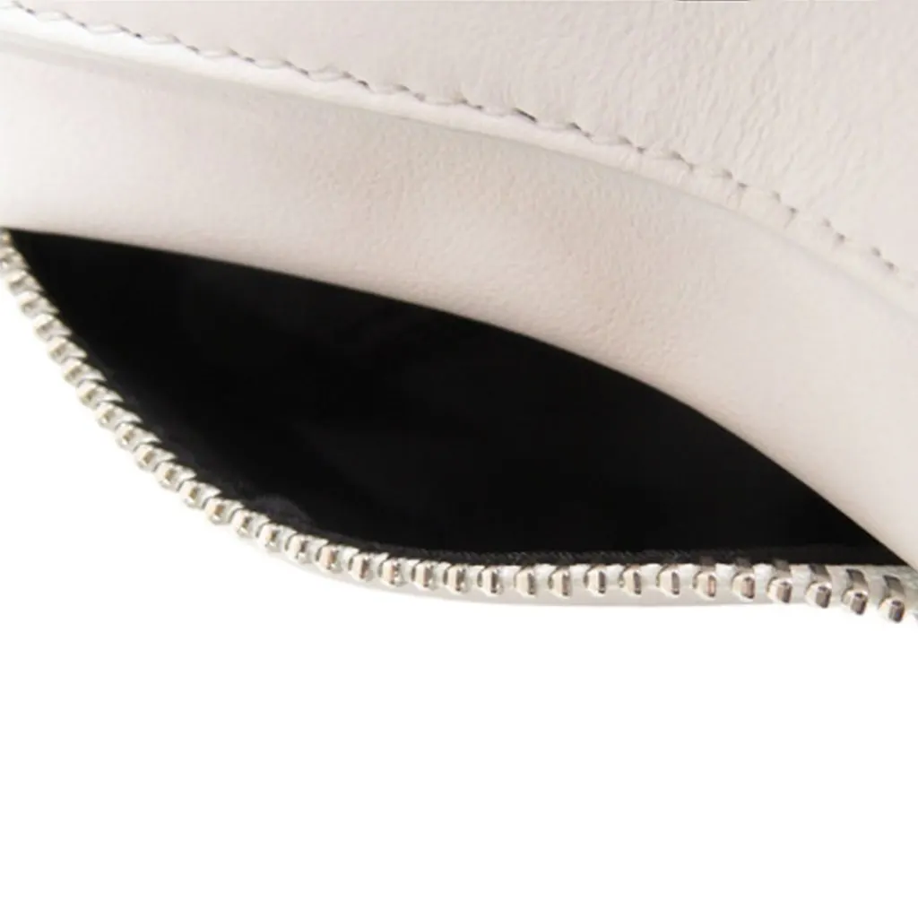 Burberry Micro Leather Olympia Crossbody White Leather Very good - Box View
