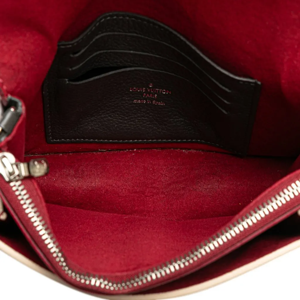Louis Vuitton Bicolor Leather MyLockMe Chain Pochette Red Leather Very good - Model View