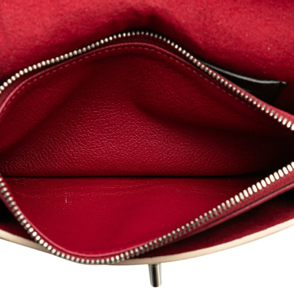 Louis Vuitton Bicolor Leather MyLockMe Chain Pochette Red Leather Very good - Box View