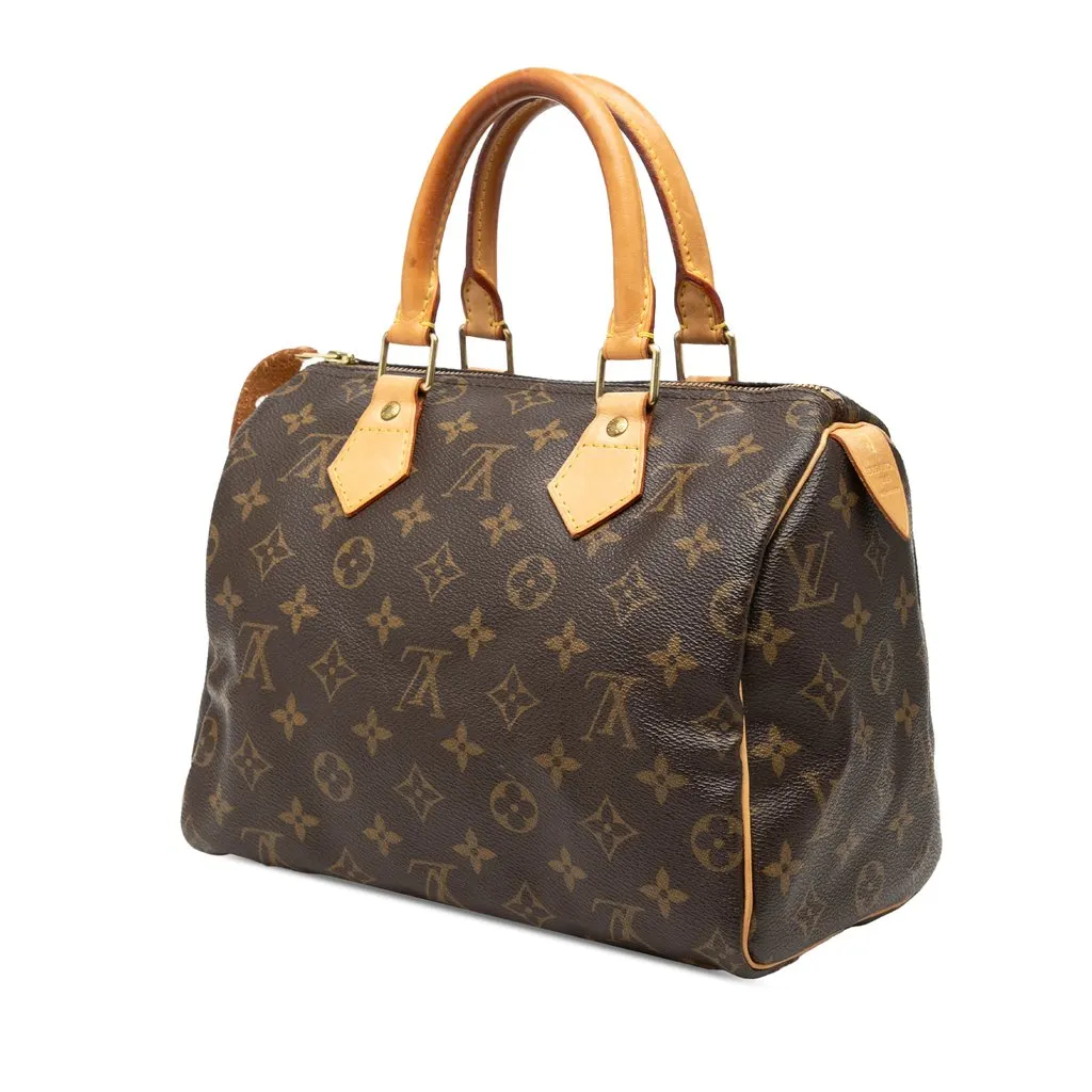 Louis Vuitton Monogram Speedy 25 Brown Very good - Back View