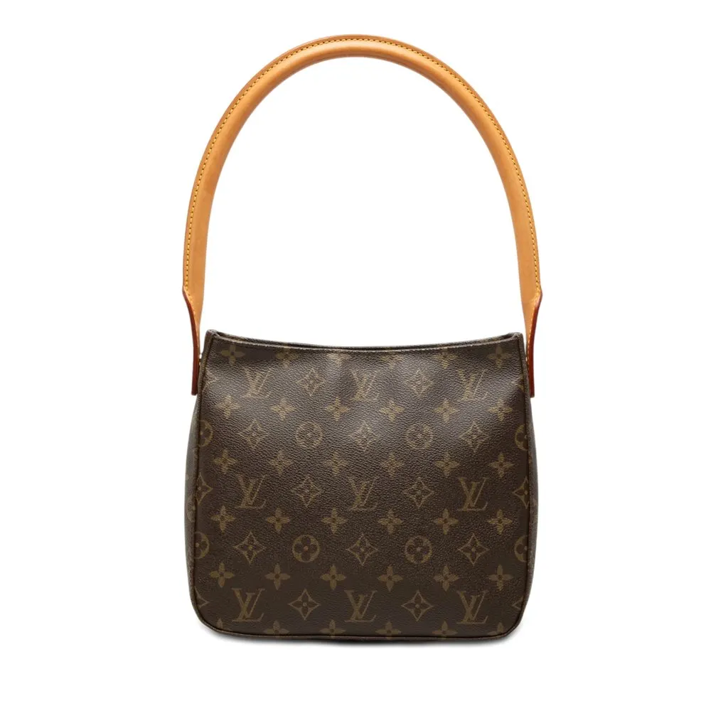 Louis Vuitton Monogram Looping MM Brown Very good - Front View