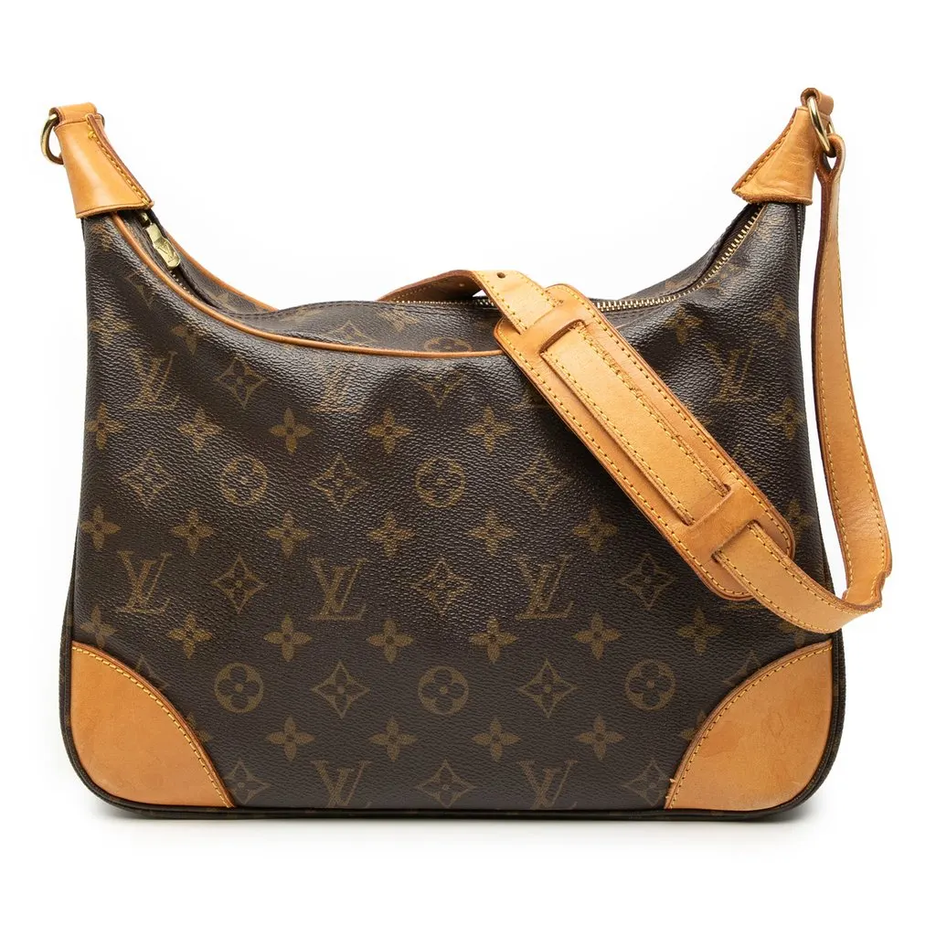 Louis Vuitton Monogram Boulogne 30 Brown Good - Front View