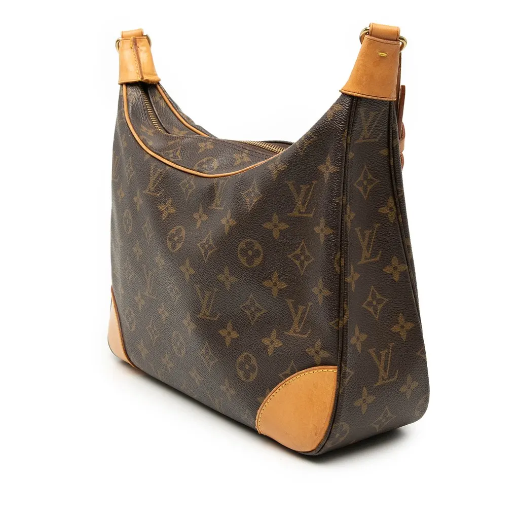 Louis Vuitton Monogram Boulogne 30 Brown Good - Back View