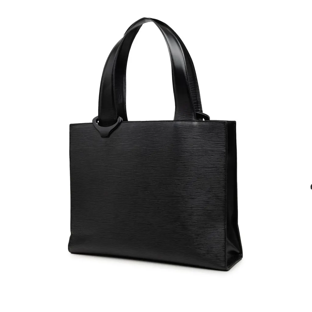 Louis Vuitton Epi Gemeaux Black Leather Good - Back View