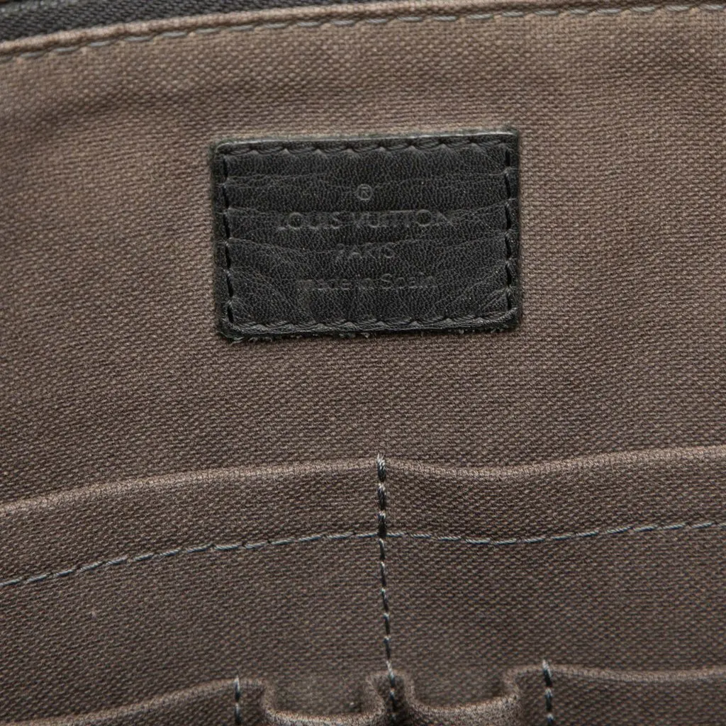 Louis Vuitton Damier Infini Porte Documents Jour Black Leather Good - Box View