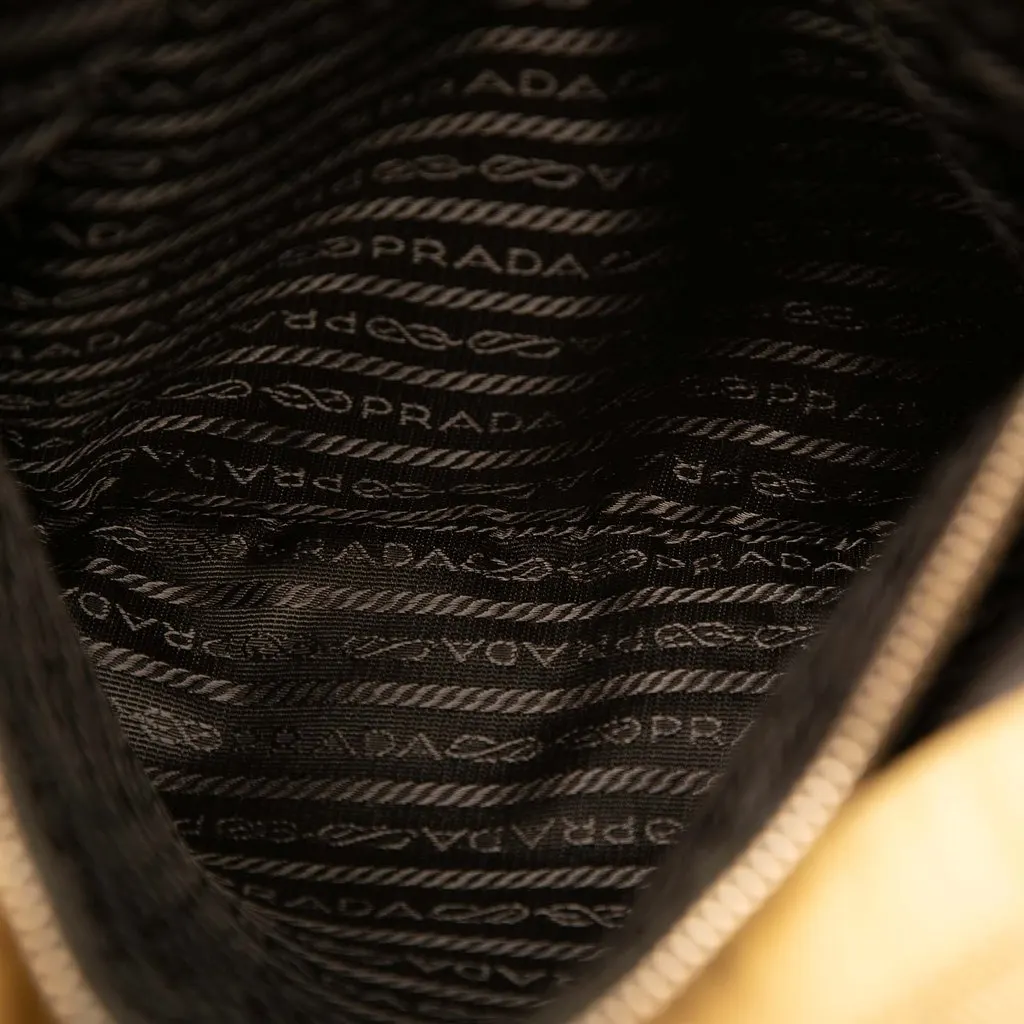 Prada Tessuto Tote Brown Very good - Model View