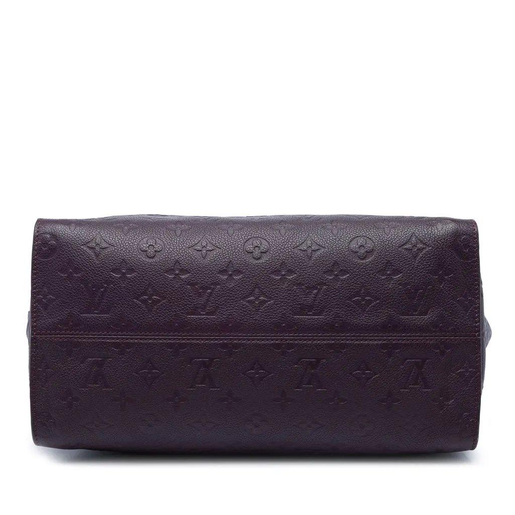 Louis Vuitton Monogram Empreinte Lumineuse PM Purple Leather Good - Inside View