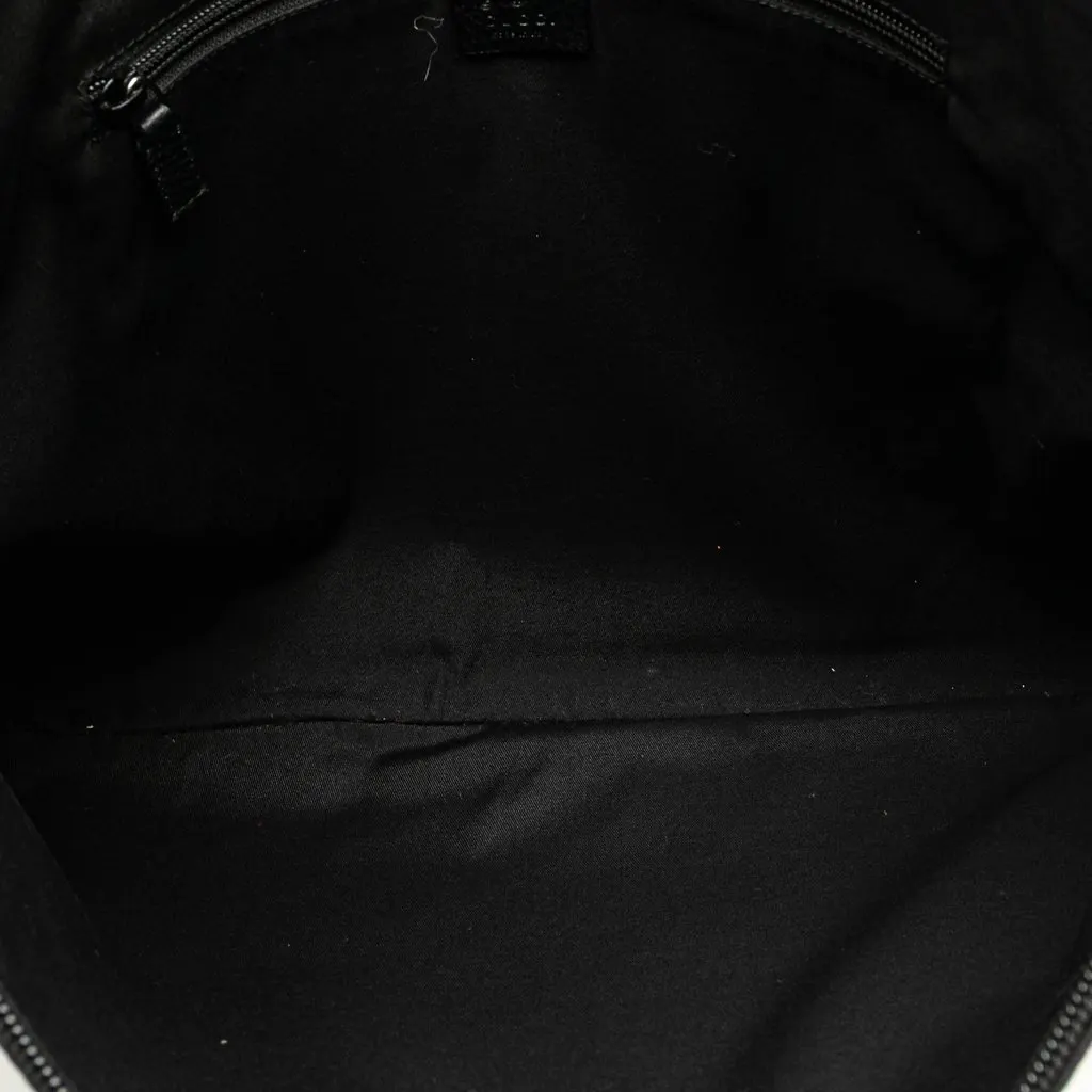 Gucci GG Nylon Crossbody Black Good - Model View