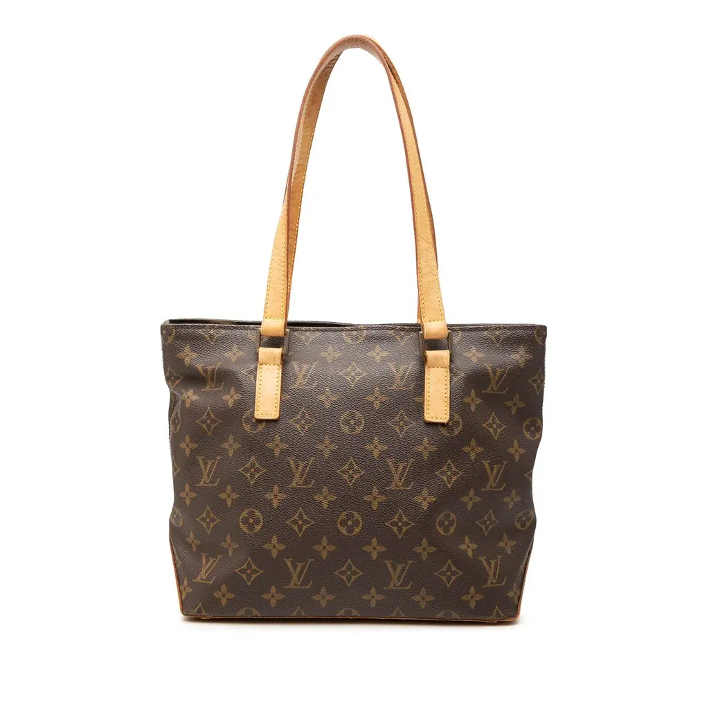Louis Vuitton Monogram Cabas Piano Brown Good - Front View