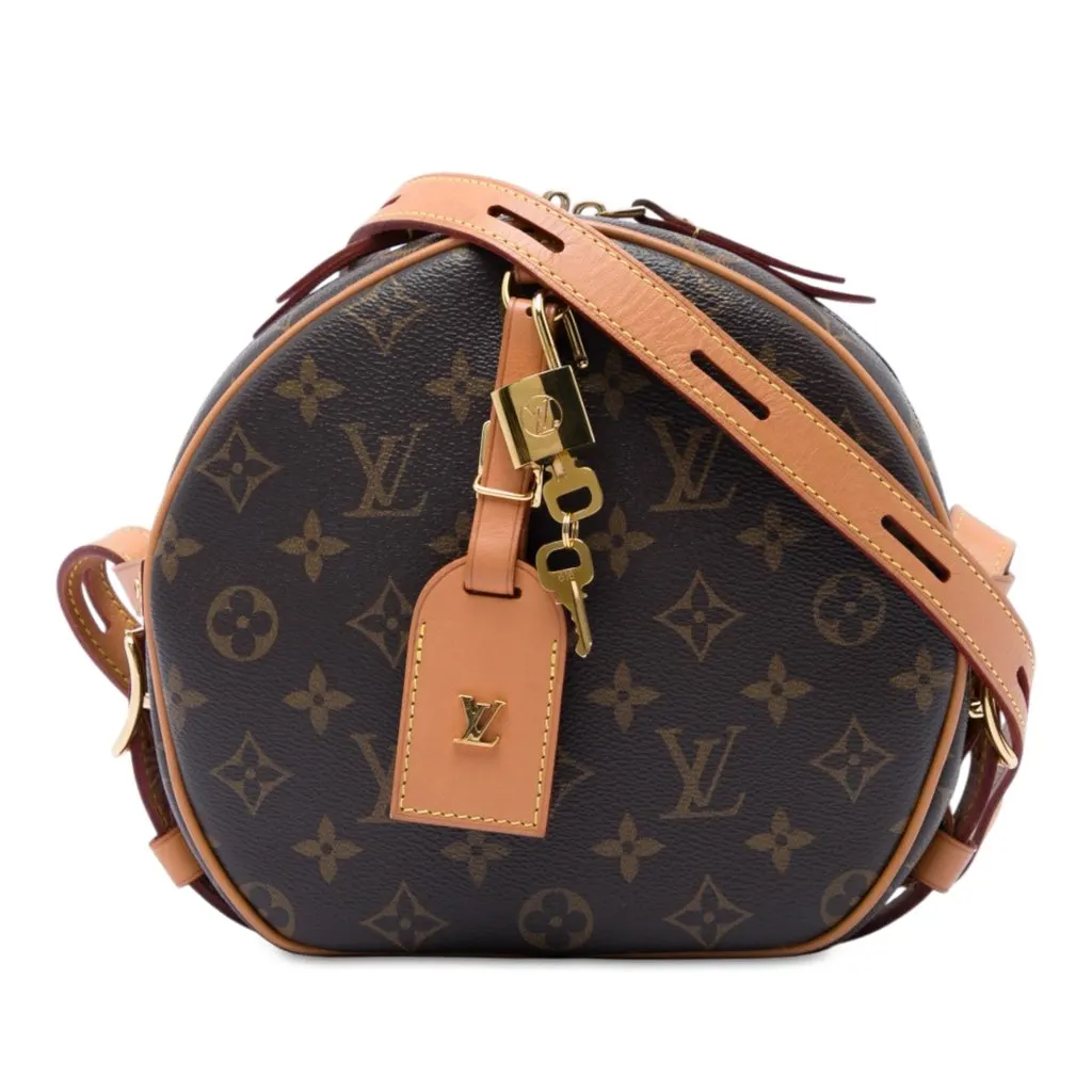 Louis Vuitton Monogram Boite Chapeaux Souple MM Brown Very good - Front View