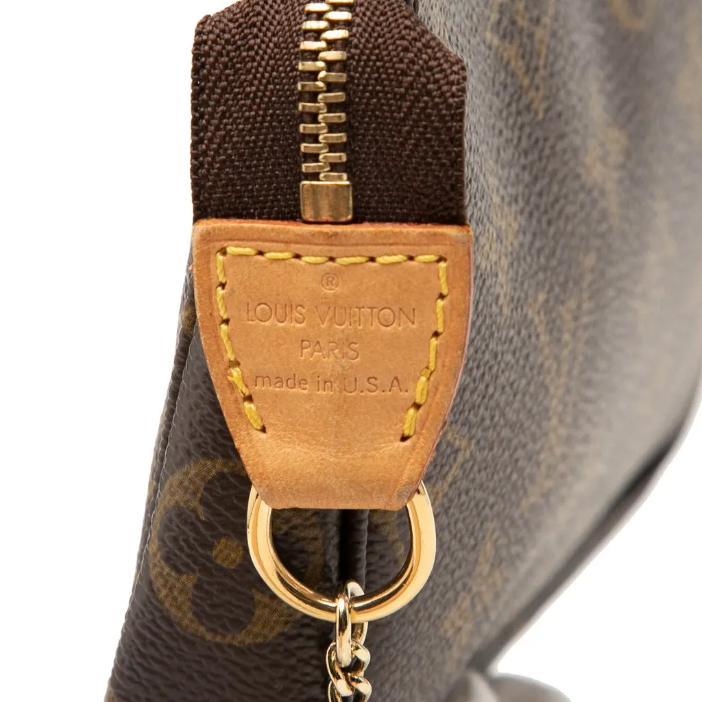 Louis Vuitton Monogram Mini Pochette Accessoires Brown Canvas Very good - Box View