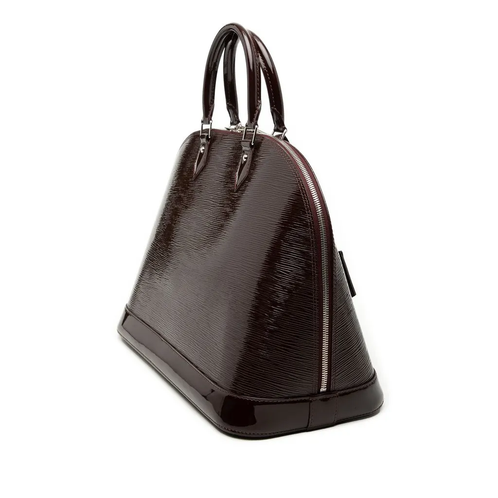 Louis Vuitton Electric Epi Alma GM Red Leather Good - Back View