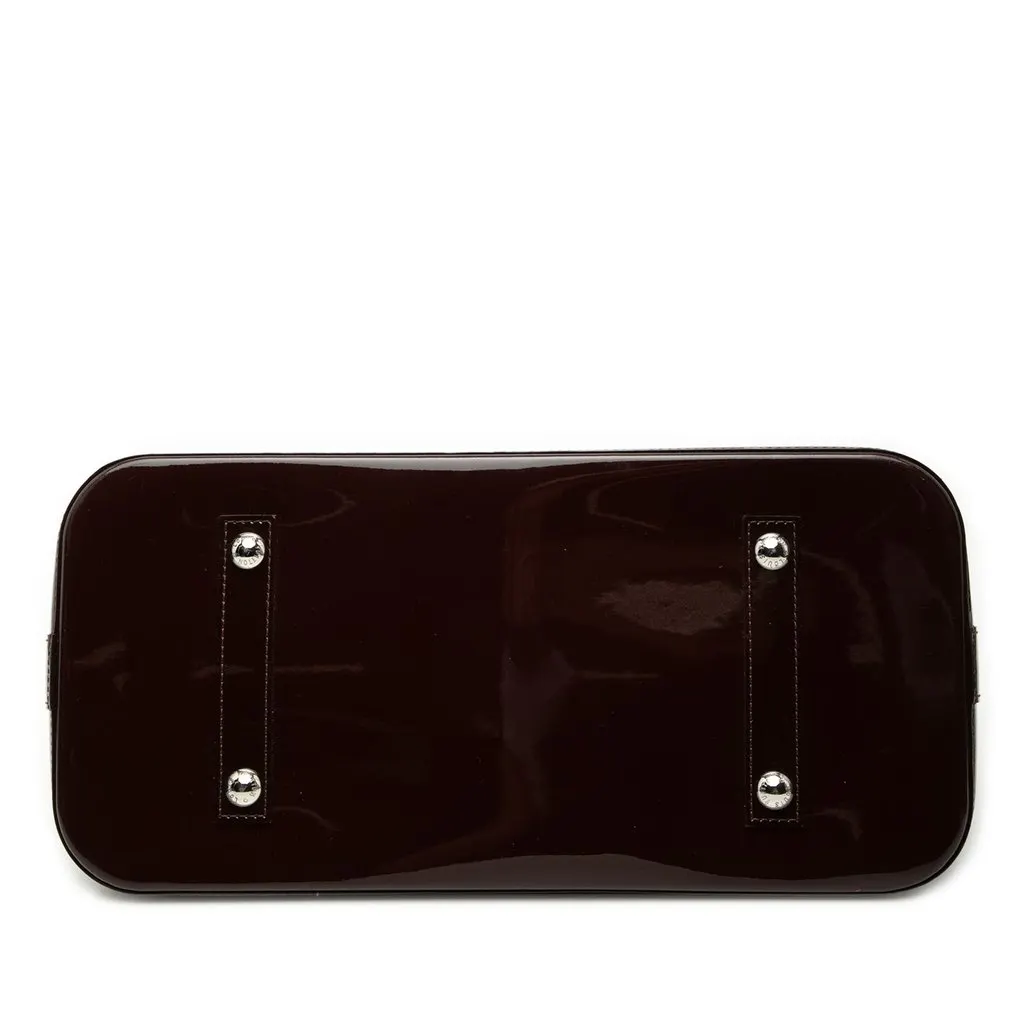 Louis Vuitton Electric Epi Alma GM Red Leather Good - Inside View