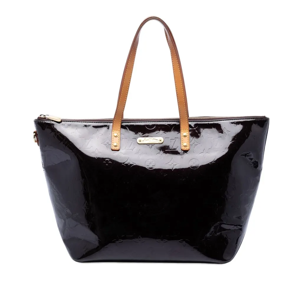 Louis Vuitton Monogram Vernis Bellevue GM Purple Leather Very good - Front View