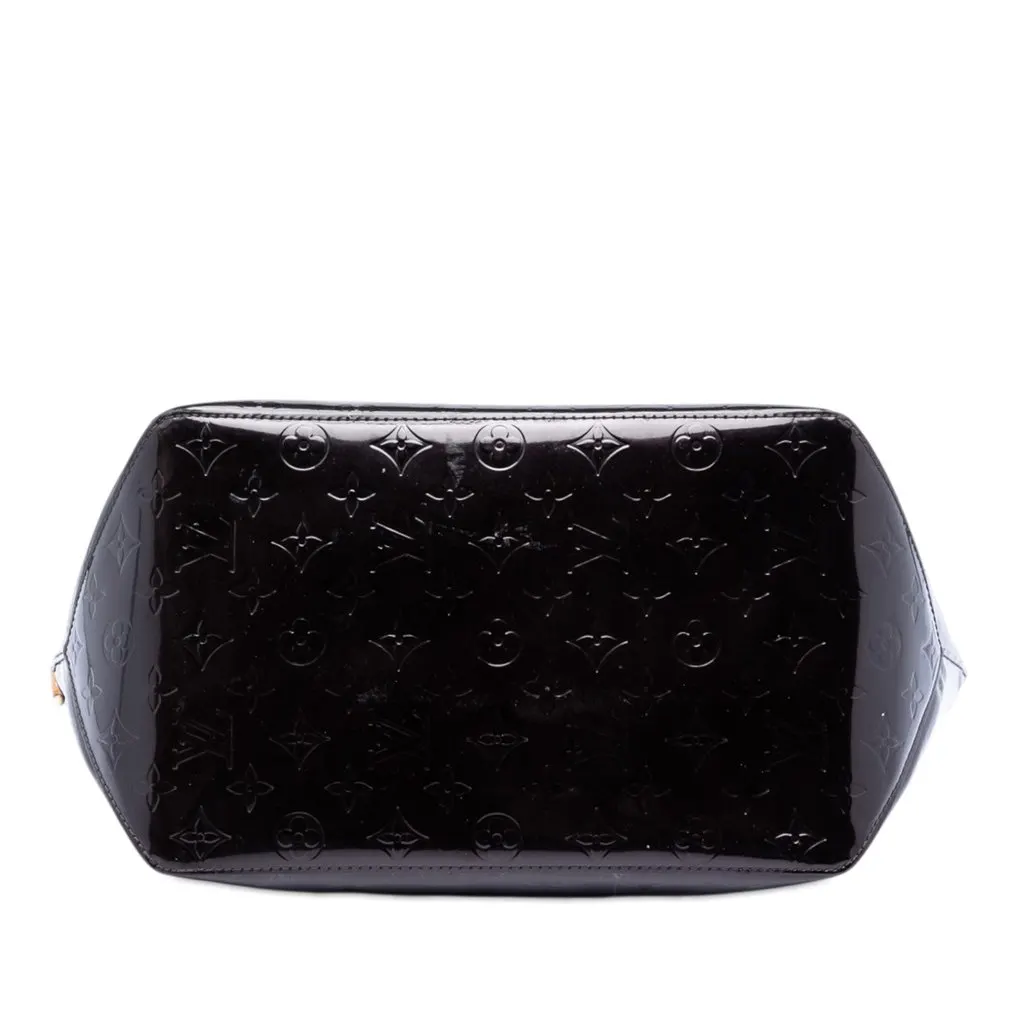 Louis Vuitton Monogram Vernis Bellevue GM Purple Leather Very good - Inside View