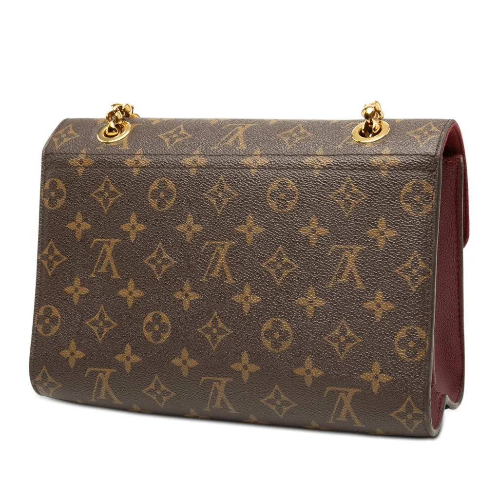 Louis Vuitton Monogram Victoire Brown Very good - Back View