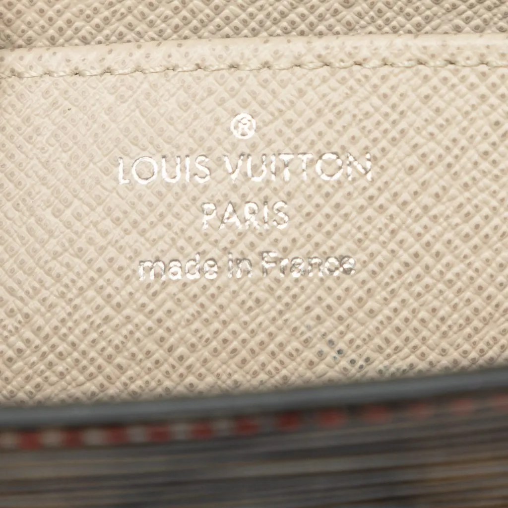 Louis Vuitton Epi Denim Twist Long Wallet Blue Leather Good - Box View