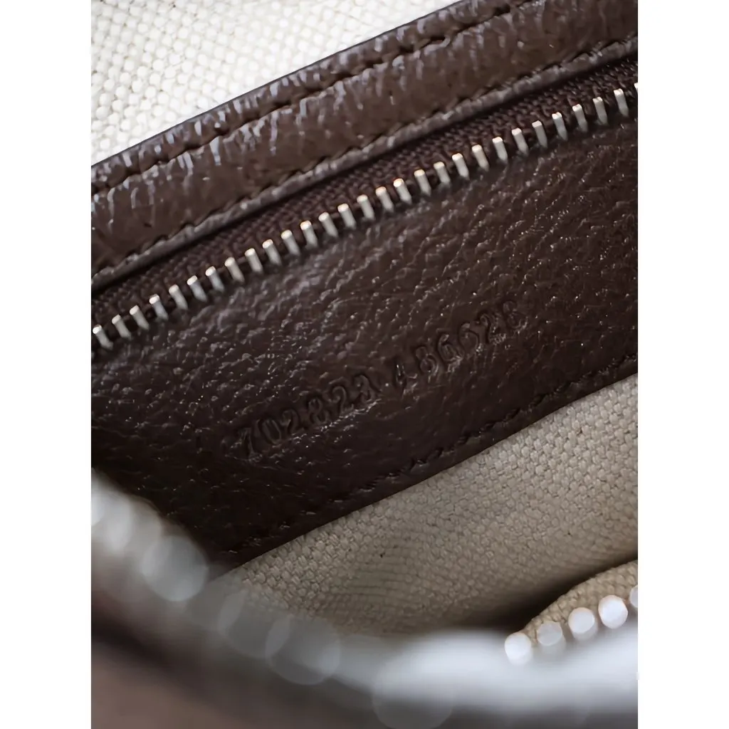 Gucci Medium GG Supreme Web Attache Crossbody Beige Canvas Very good - Box View