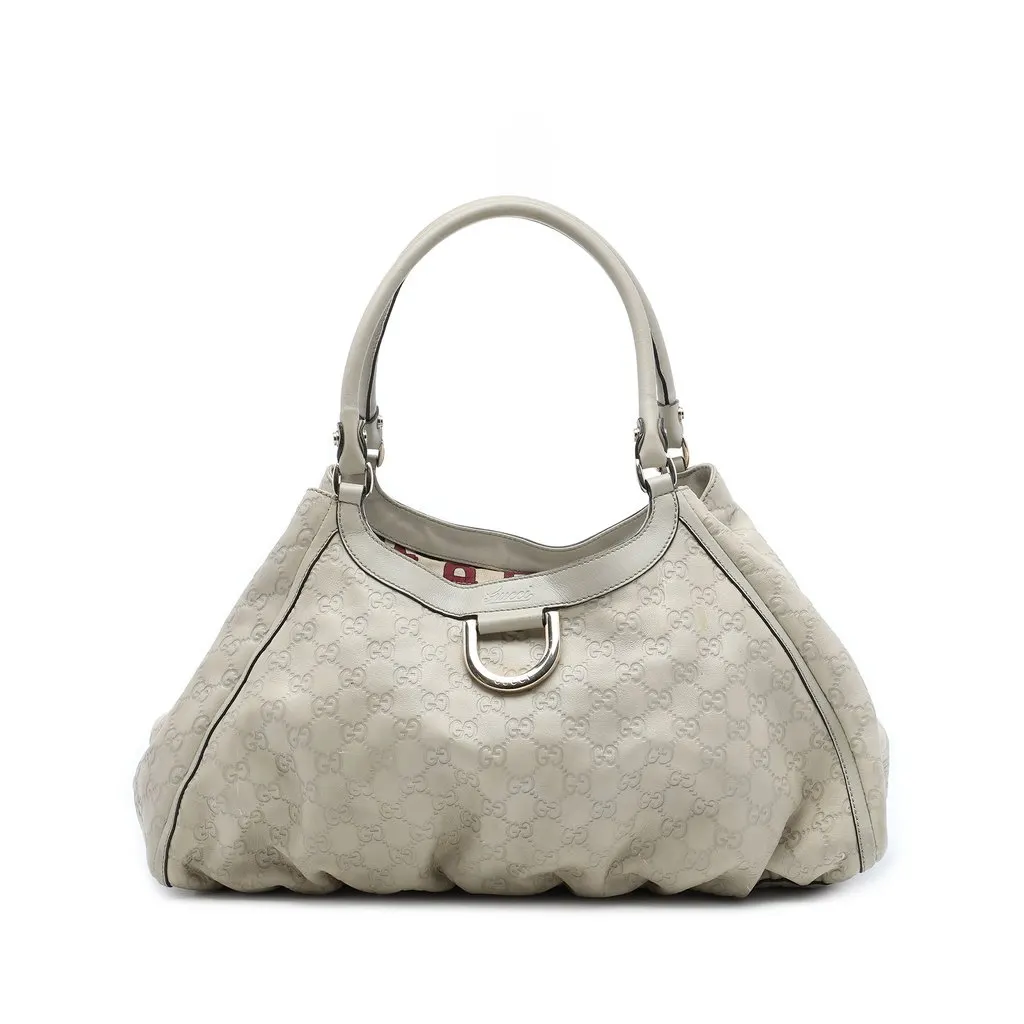 Gucci Guccissima Abbey D Ring Shoulder Bag